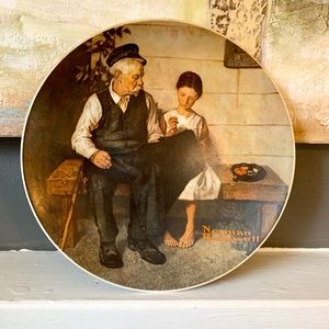 Knowles Norman Rockwell Collectors plate